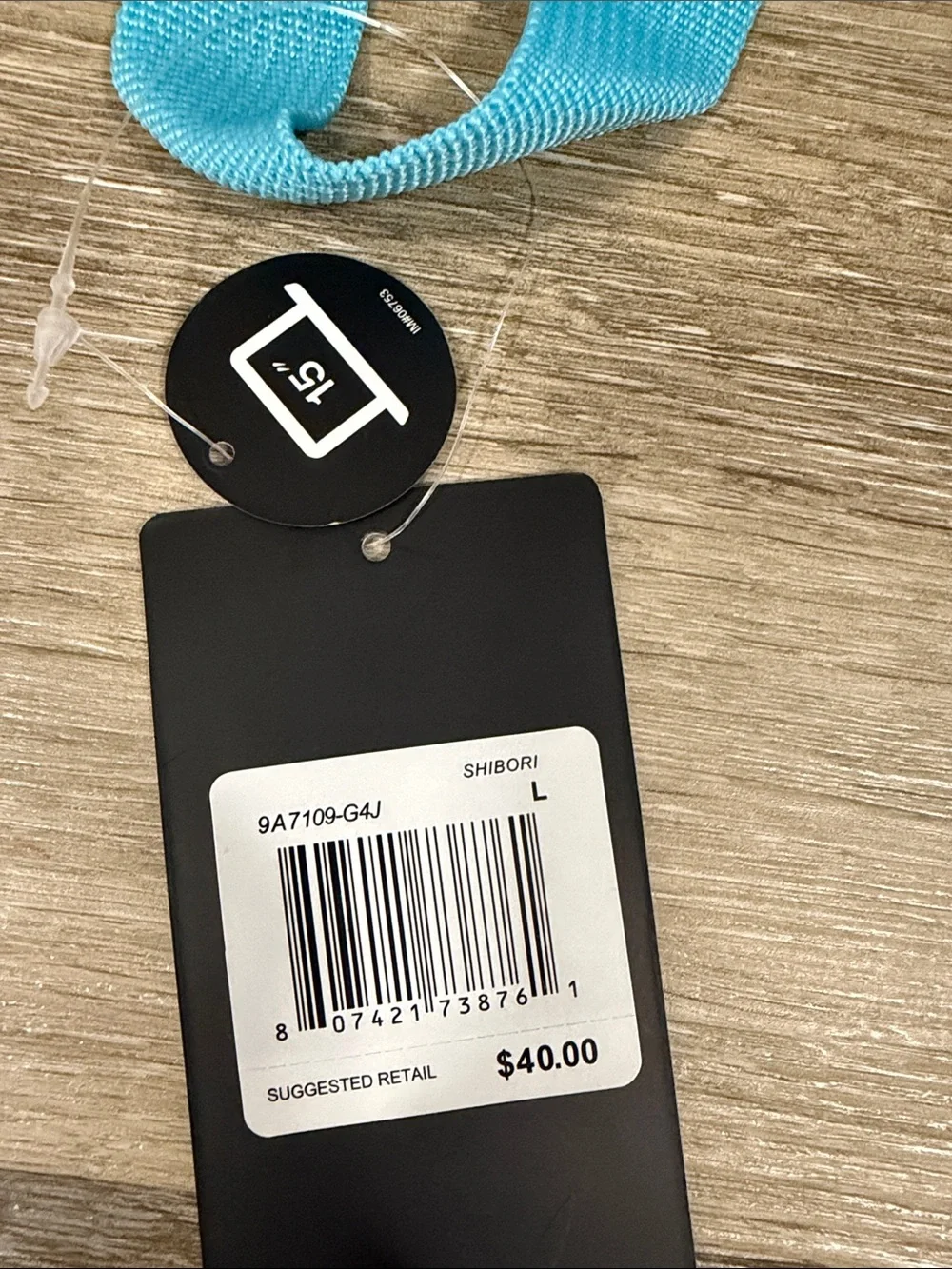 Hurley Slate Blue & Black Backpack with Teal Accents